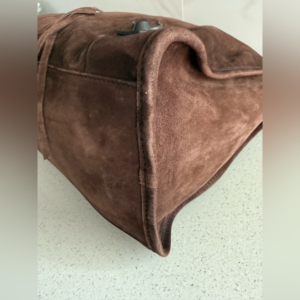Balenciaga Le City Brown Suede Bag Large SOLD OUT - Picture 8 of 12